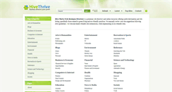 Desktop Screenshot of hivethrive.com